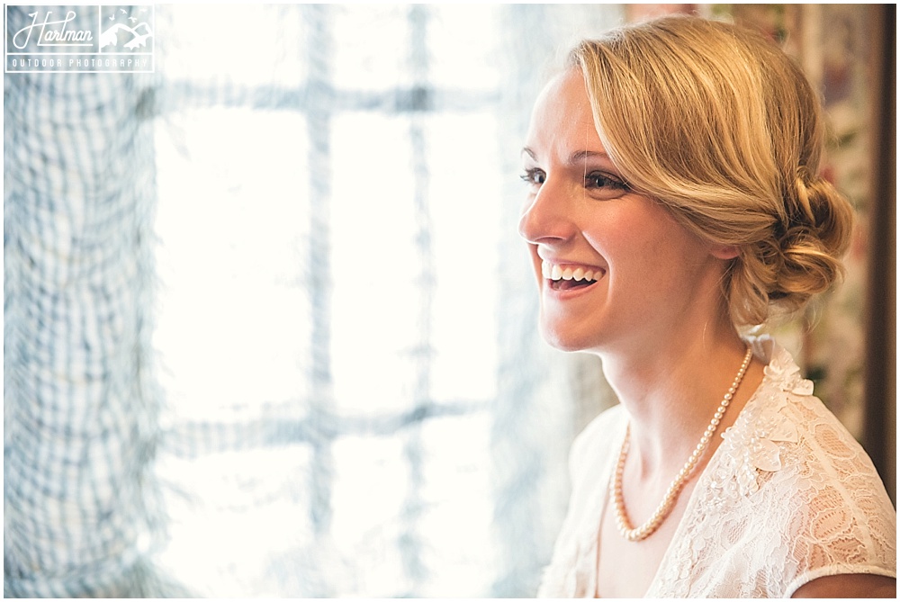 The Mill at Fine Creek Cottage Bride Getting Ready