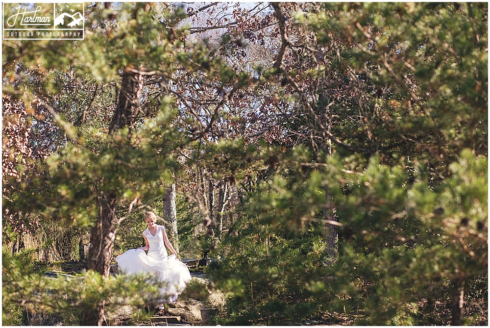 The Mill at Fine Creek Bridal Portraits