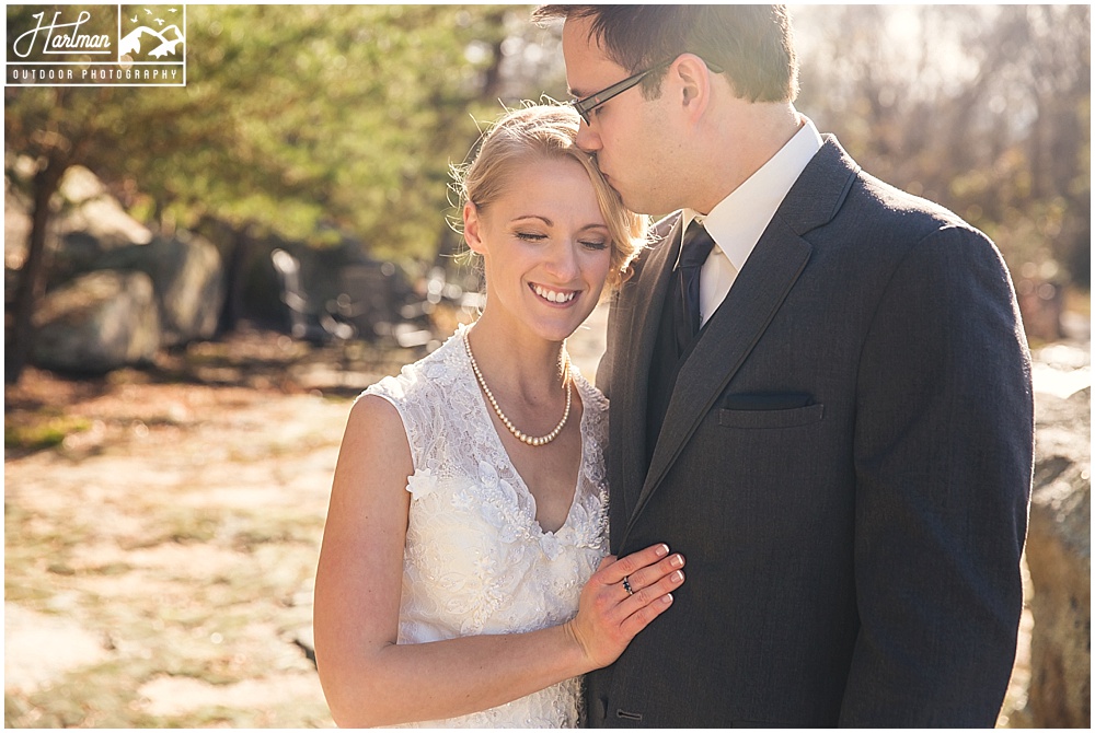 The Mill at Fine Creek Wedding in November October