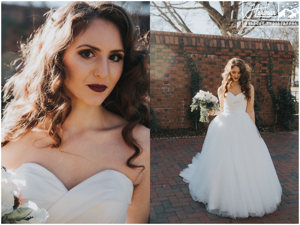 Edgy Raleigh north carolina wedding photographer