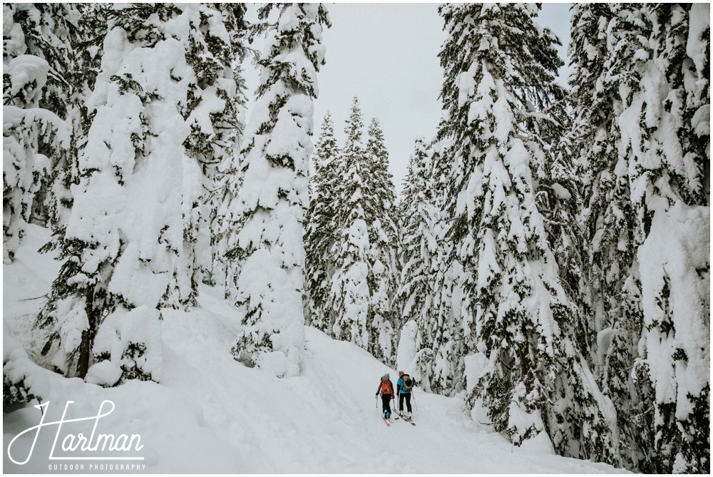 Backcountry Skiing Engagement Wedding Elopement_0012