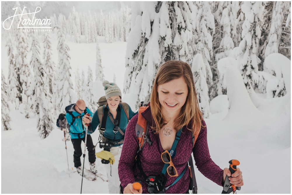 Cascades Backcountry Skiing Engagement Session 0017
