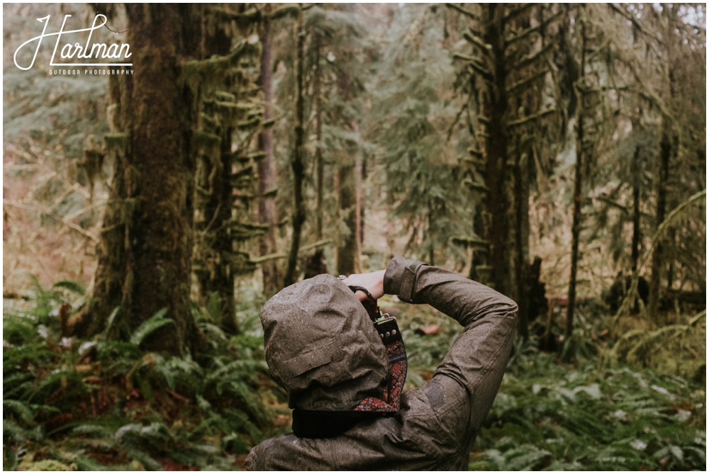 Hoh Rainforest Wedding Engagement Photographer 0192