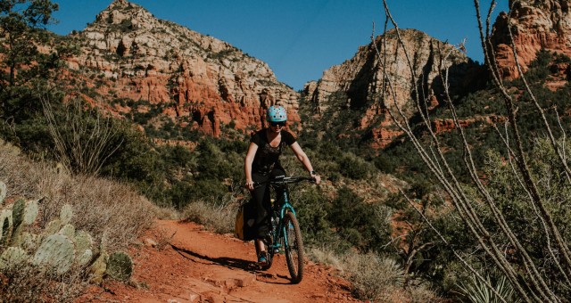 Mountain Biking Devil's Bridge | Arizona