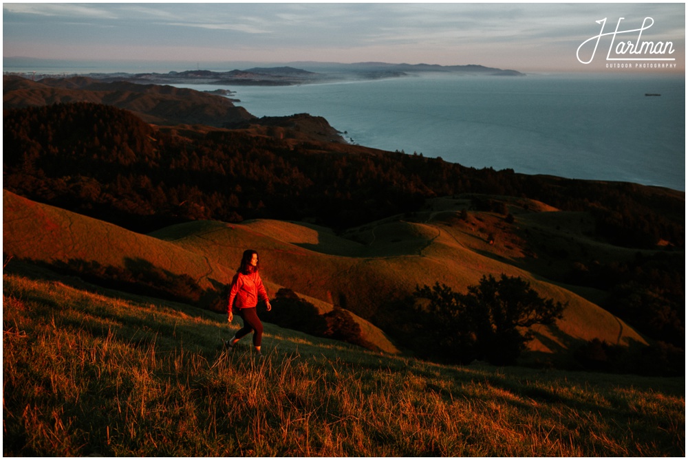 Sunset on Mt Tamalpais _0017