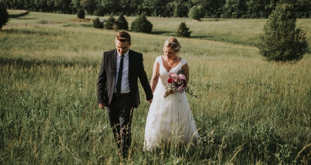 Amber + Johnnie | North Carolina Countryside Elopement