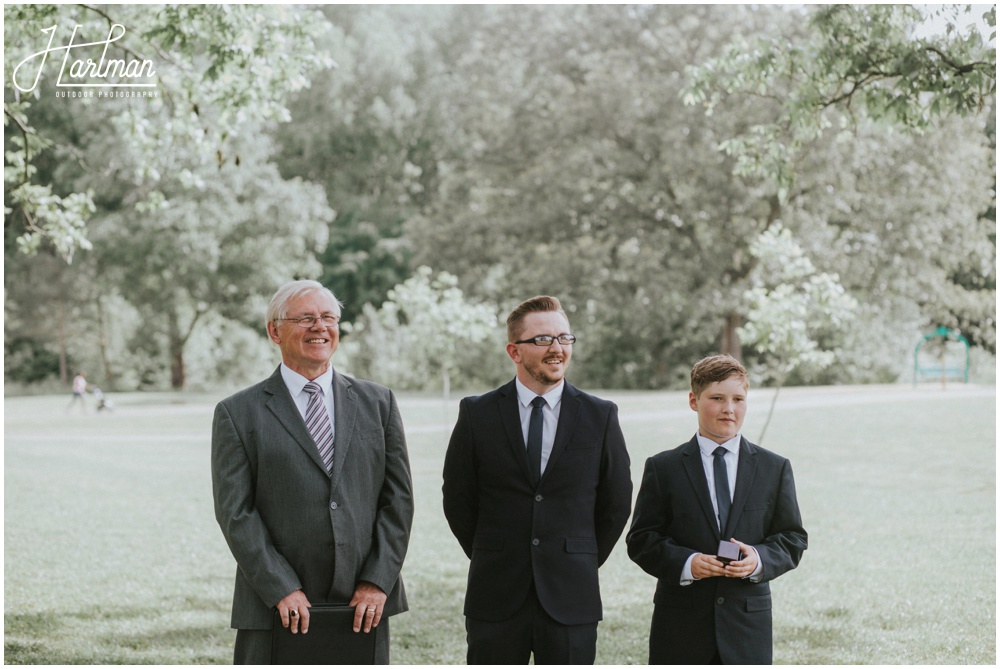 Boone North Carolina Outdoor Wedding Ceremony _0012