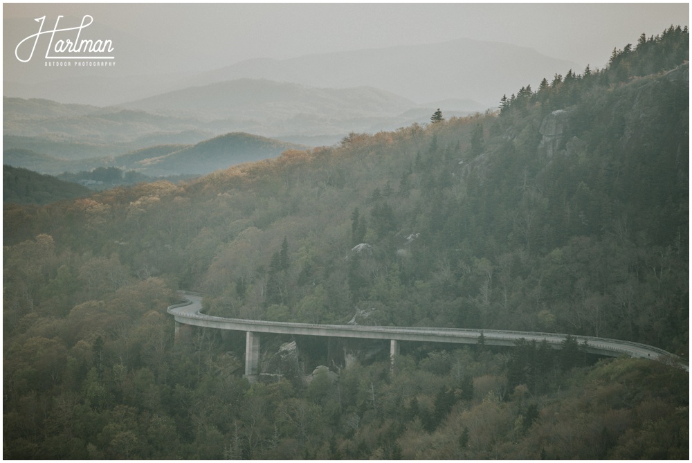 Blue Ridge Parkway Engagement Session Boone NC _0015