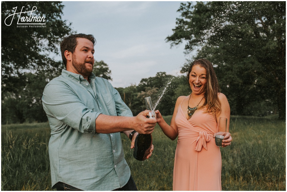 Blue Ridge Parkway Elopement Wedding Ceremony _0077