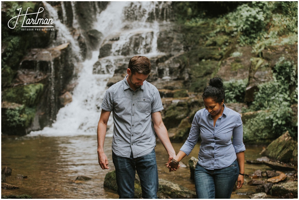 Eastatoe Falls NC Engagement Session_0003