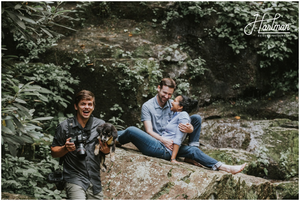 Brevard North Carolina Engagement Session_0010