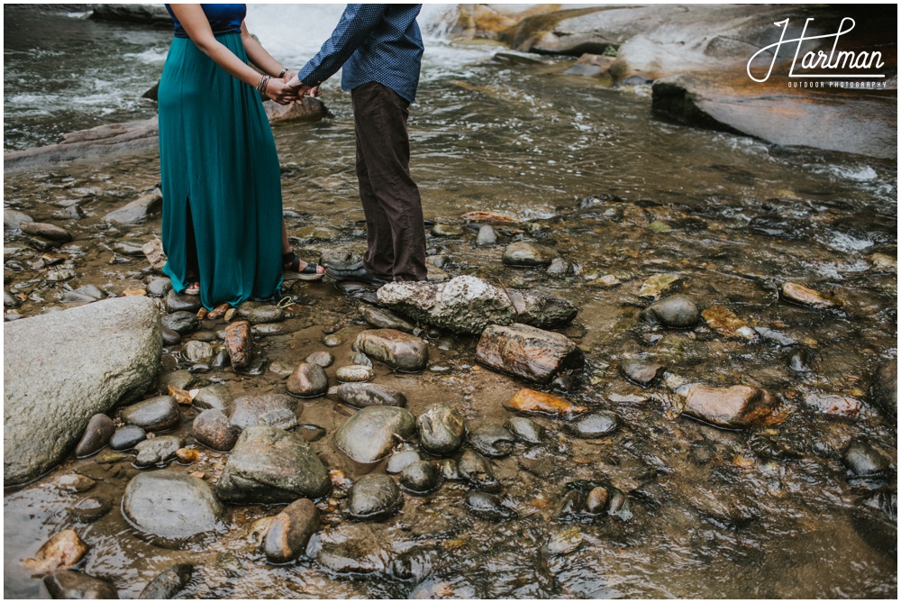 Asheville Waterfall Elopement _0019