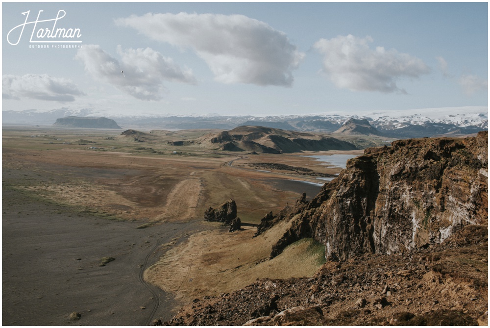 Iceland Adventure Wedding Dyrholaey Cliffs _0081