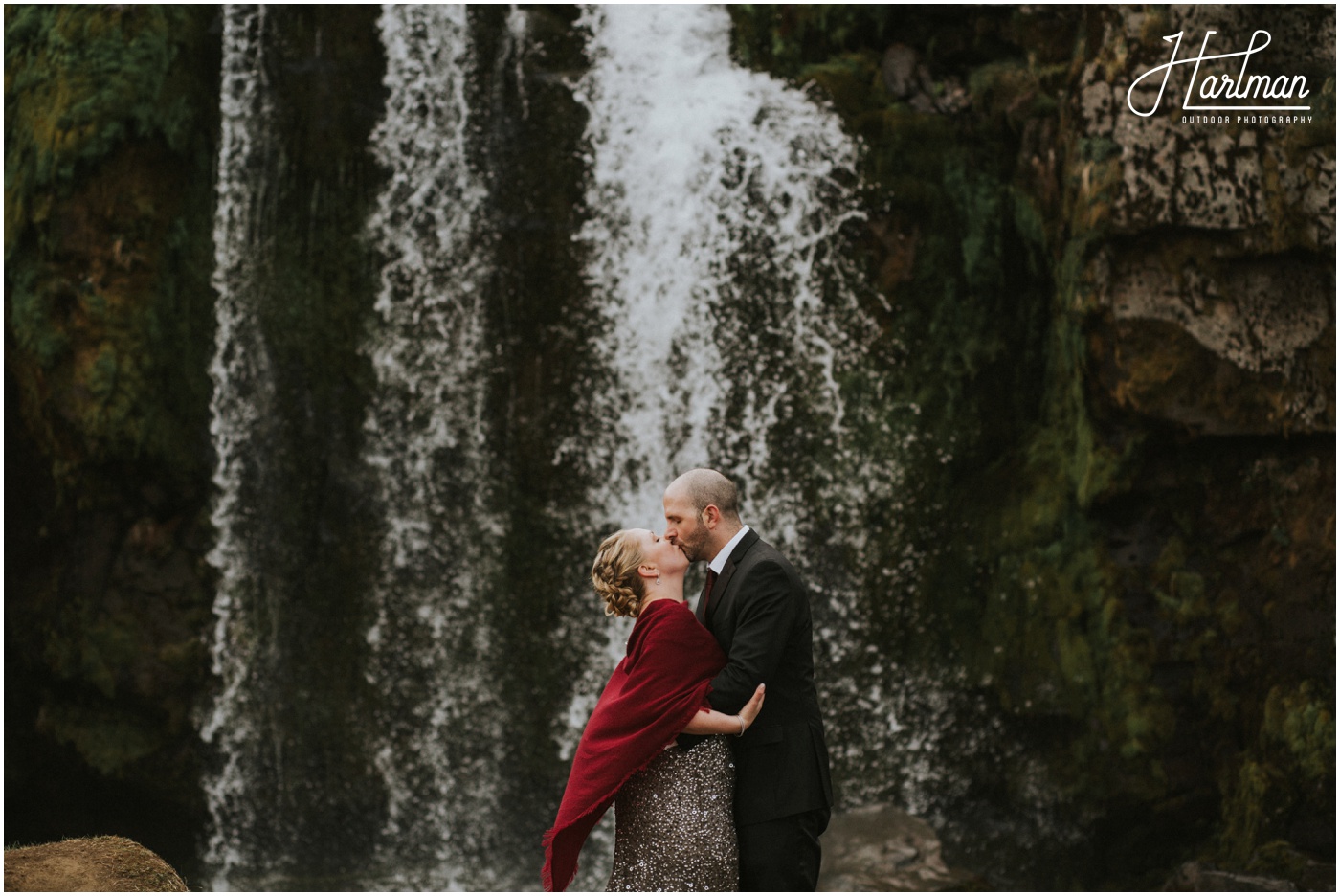 Iceland Waterfall Wedding _0053