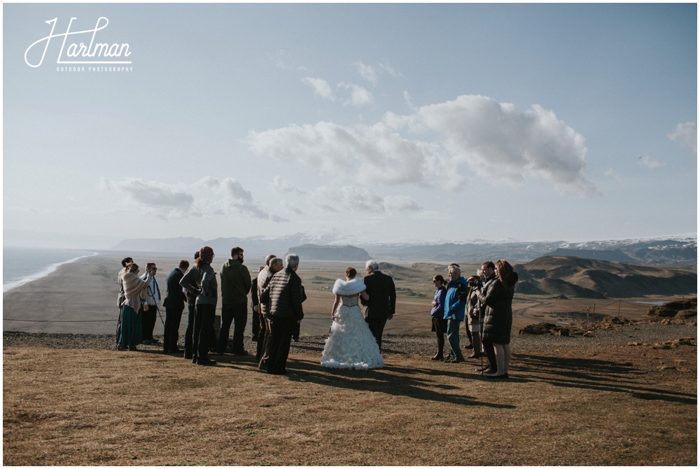 Dyrholaey Cliffs South Iceland Wedding _0059