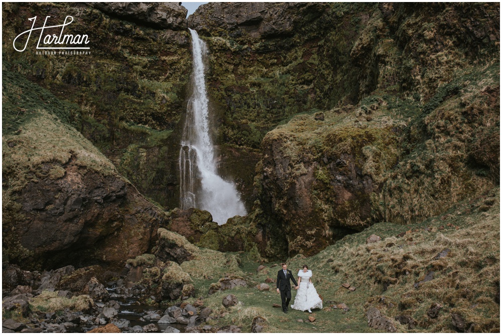 South Iceland Waterfall Wedding _0035