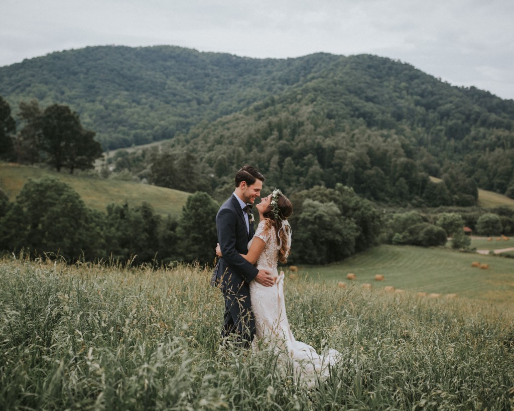 Claxton Farm Rustic scenic wedding venue Asheville