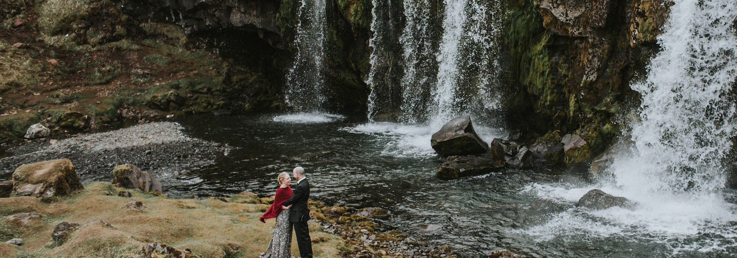 Lorra + John | Iceland Wedding at Hotel Budir