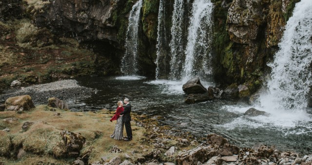 Lorra + John | Iceland Wedding at Hotel Budir