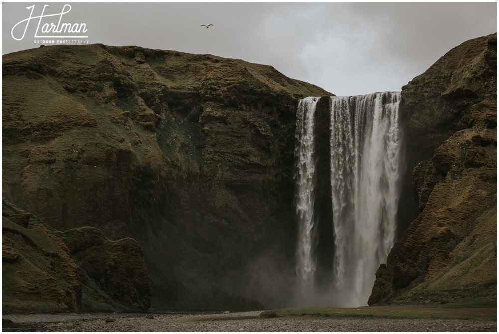 Skogafoss Waterfall Wedding _0001