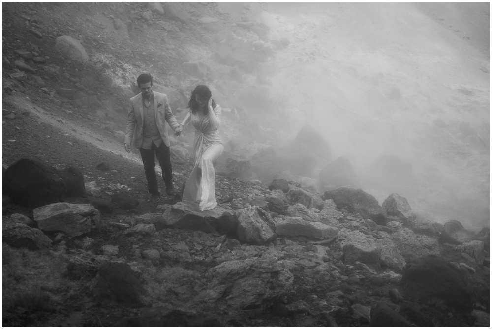 Iceland Geothermal Vow Renewal