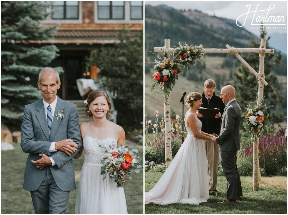 Sun mountain lodge wedding ceremony _0063