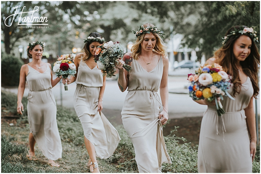 Asheville bohemian outdoor wedding _0033