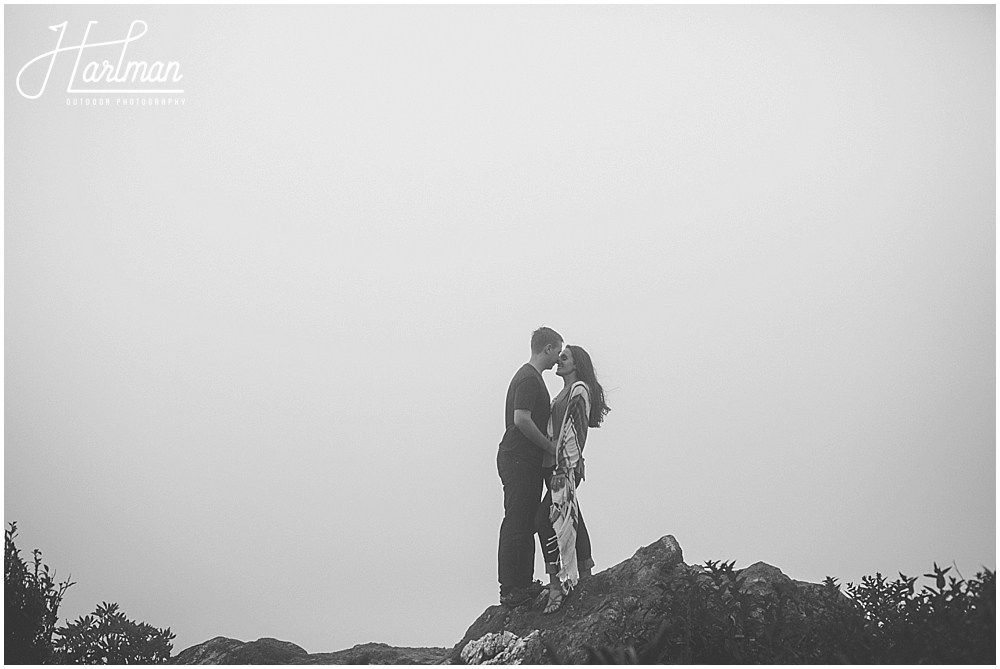 asheville mountain engagement session _0051