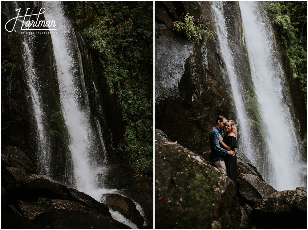 north carolina waterfall wedding _0042