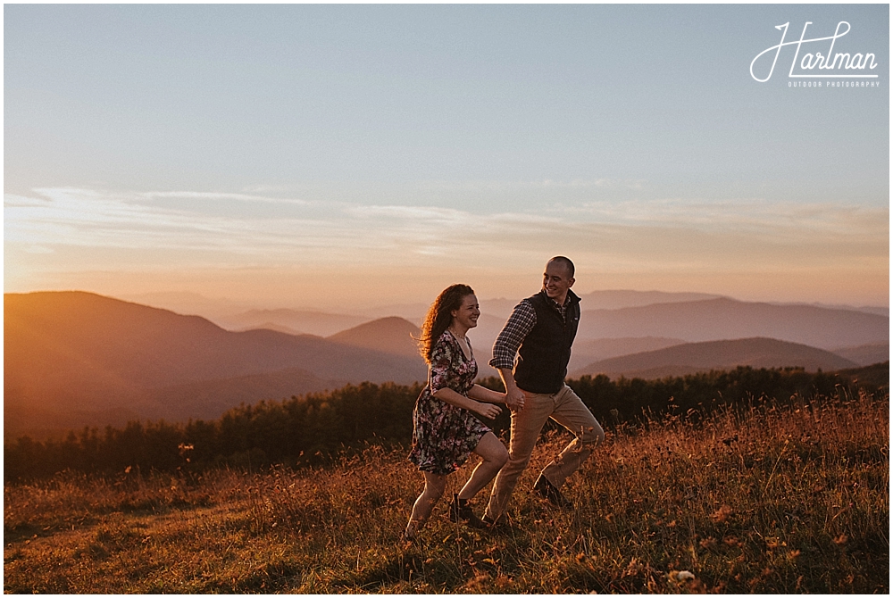 engagement session at max patch