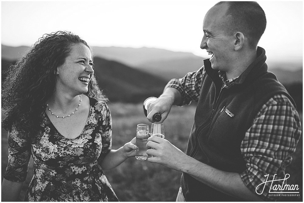 mountain wedding ceremony max patch