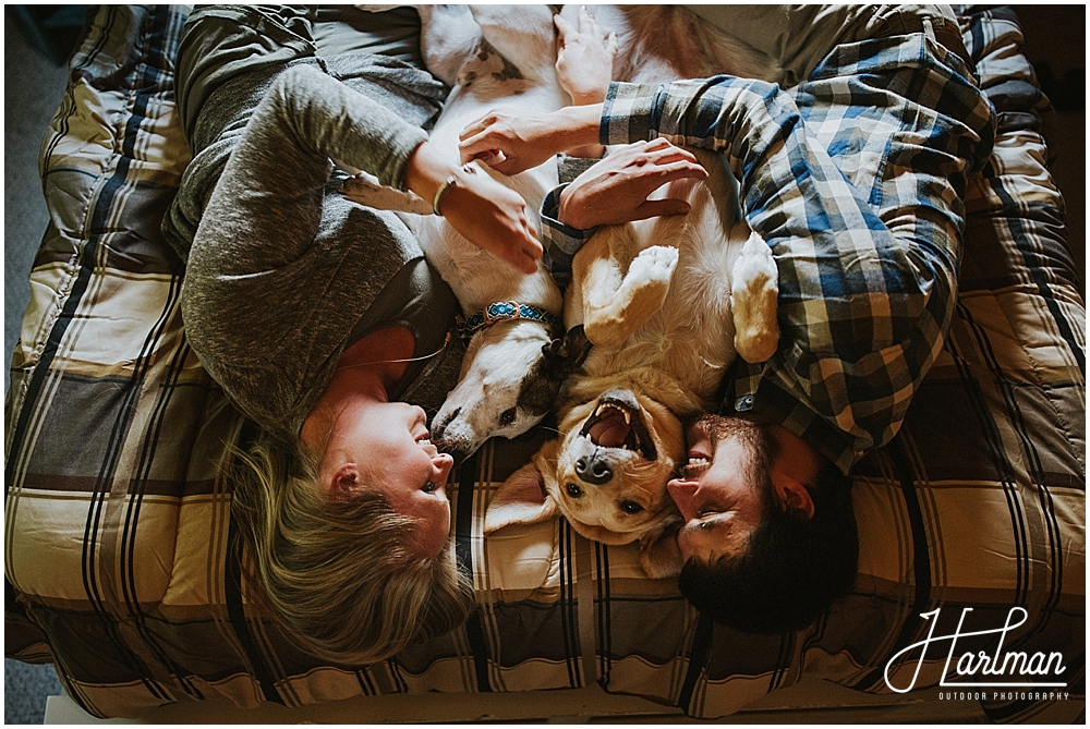 Boone North Carolina In home engagement session _0010