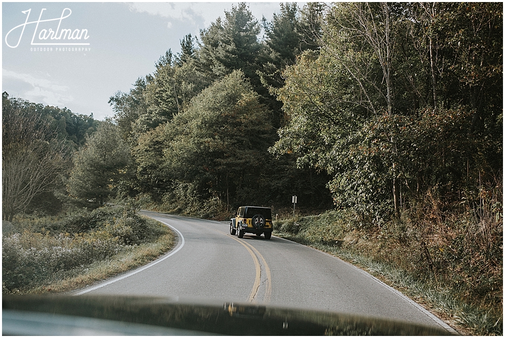 Blue ridge parkway engagement session _0018