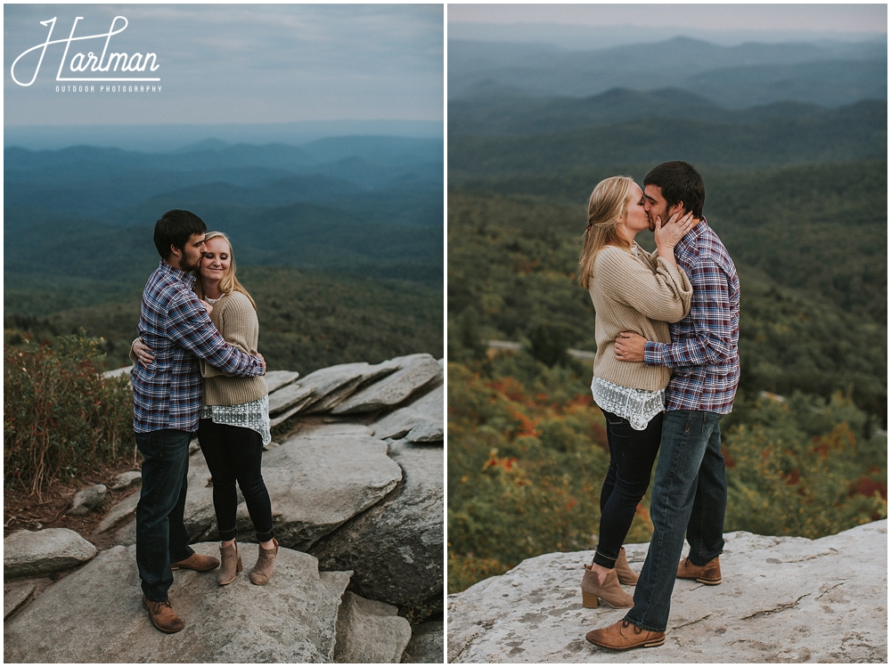 mountain wedding ceremony Boone, North Carolina _0023