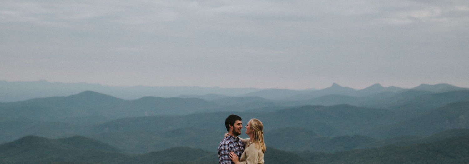 Brooke + Craig | Boone Mountain Engagement Session