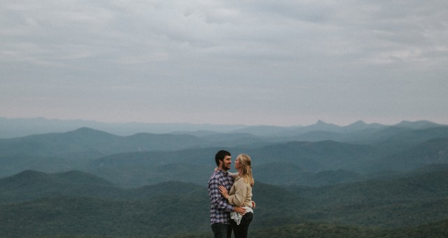 Brooke + Craig | Boone Mountain Engagement Session