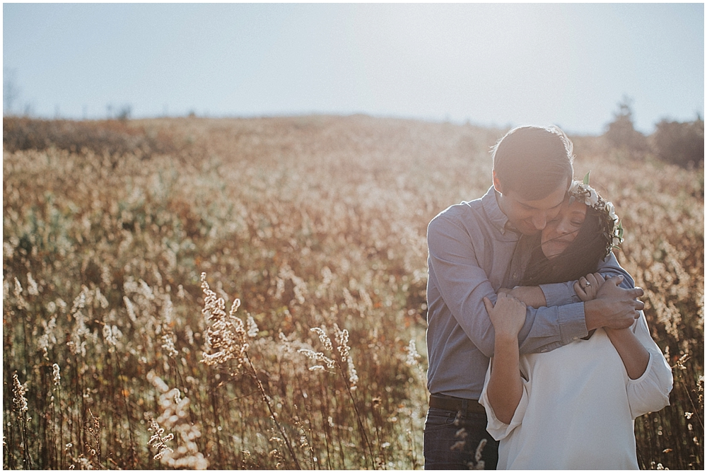 Asheville mountain elopement 