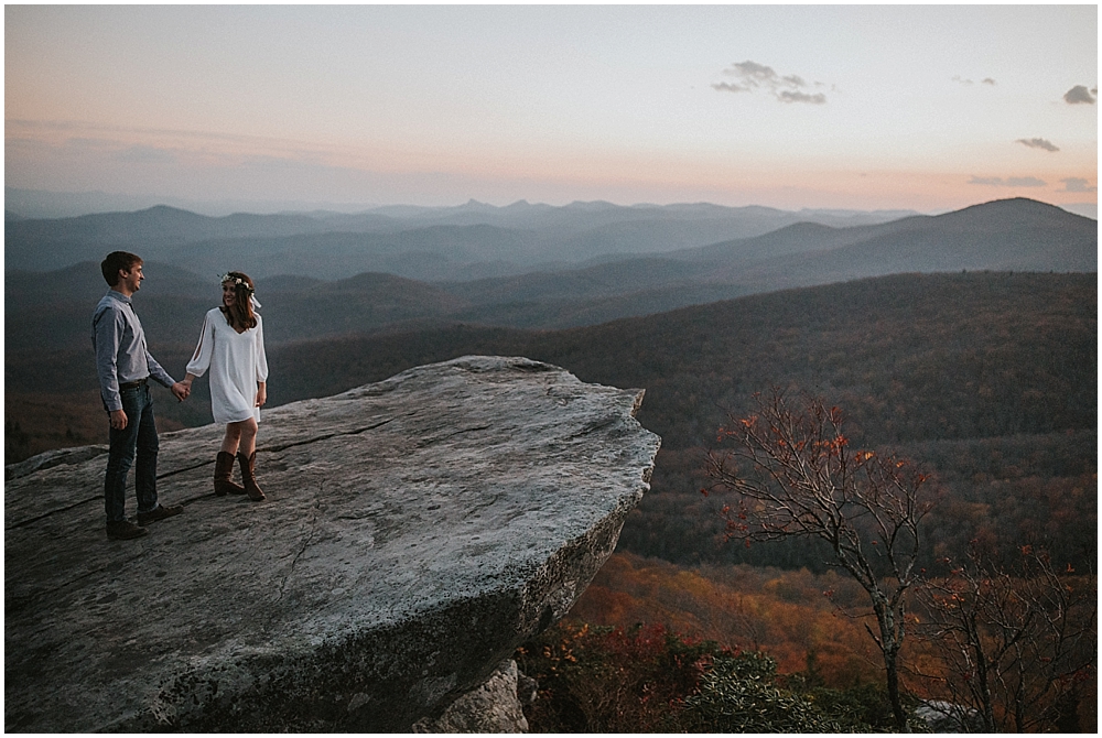 blue ridge mountain wedding photographer