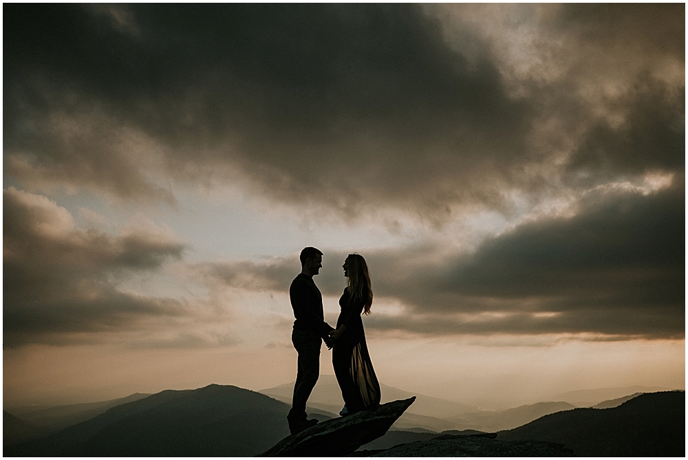 wedding on hawksbill mountain 