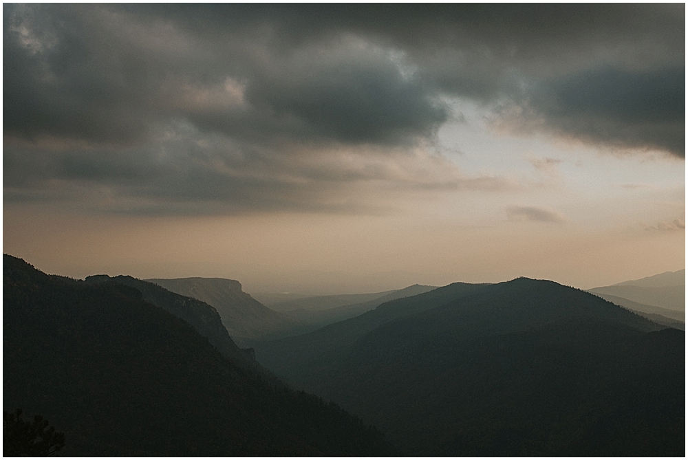 elopement hawksbill mountain nc 