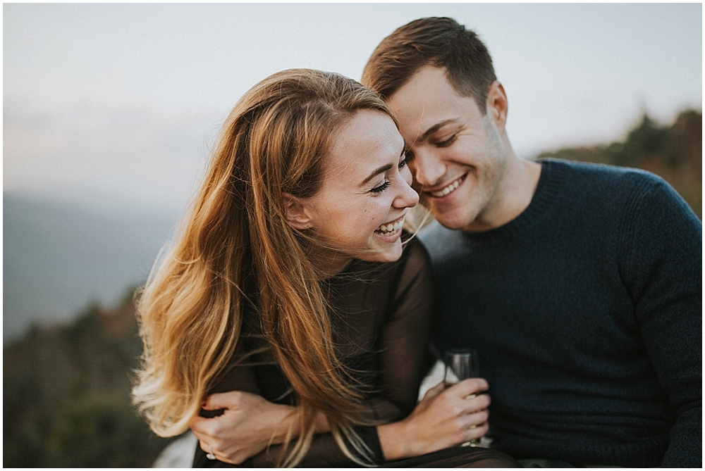 elopement asheville mountains 