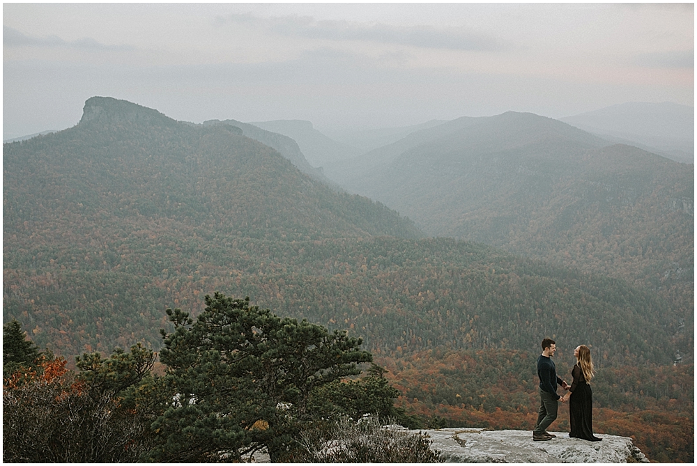 asheville indie mountain elopement 