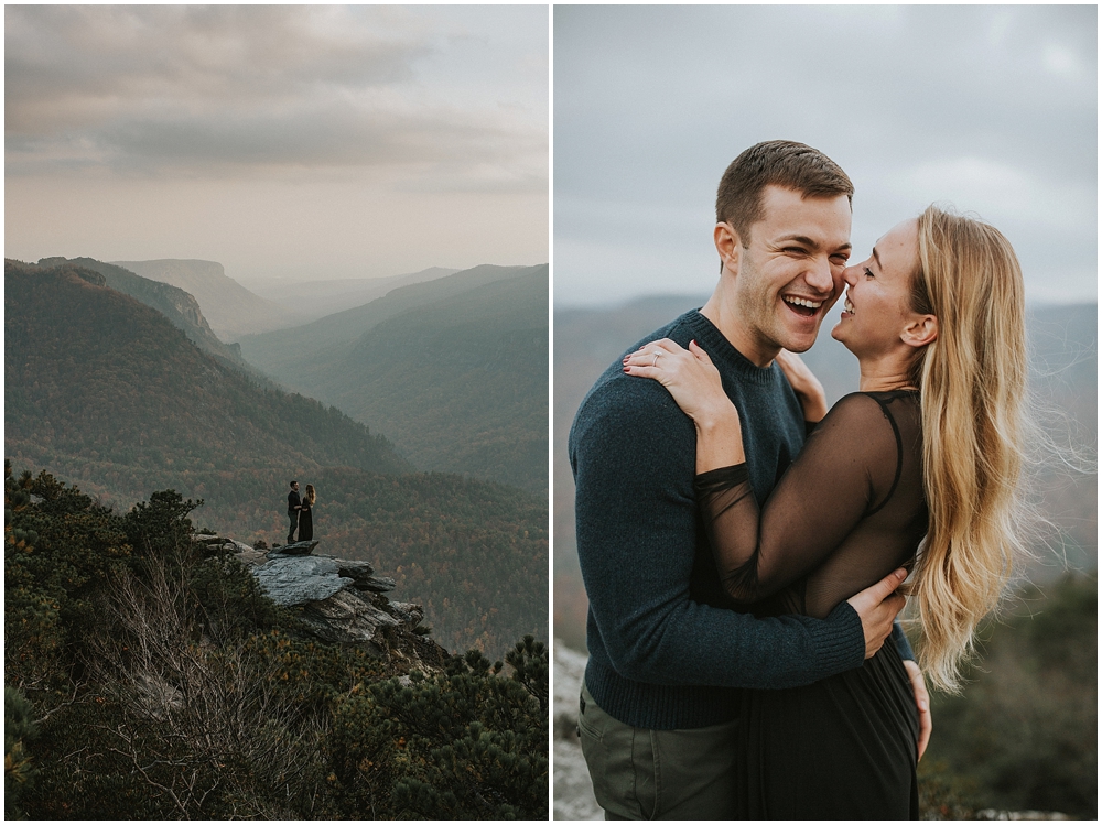 north carolina mountain elopement 