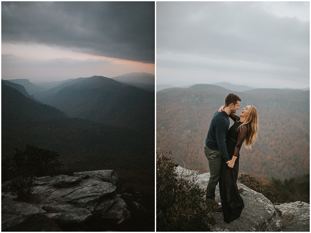 asheville outdoor mountain wedding 