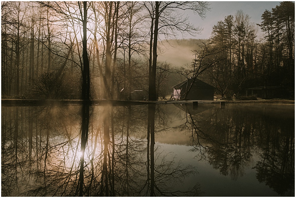 Lake Lure Cabin Engagement