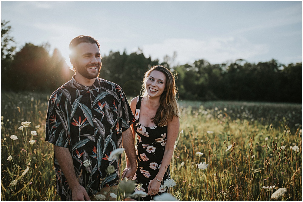 Wisconsin Fields Engagement Session