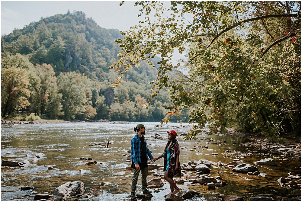 Hot Springs North Carolina Couples Shoot