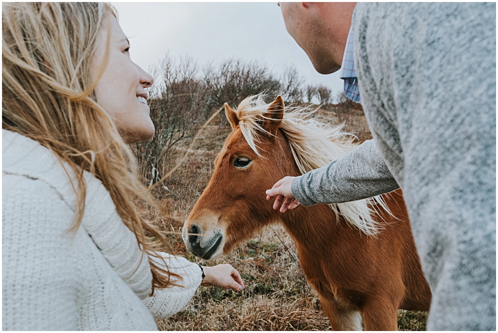 Wild Horses Grayson Engagement Session