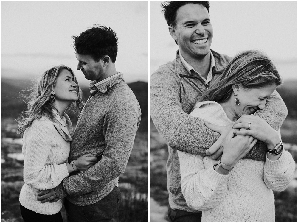 Grayson Highlands Ponies Engagement Session Virginia