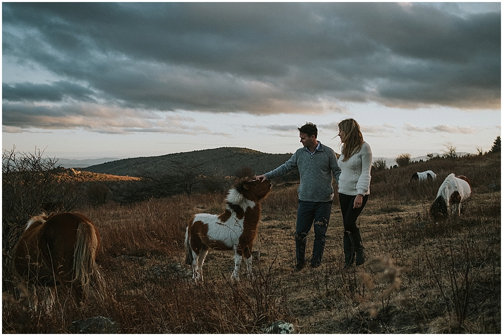 blue ridge mountain outdoor wedding